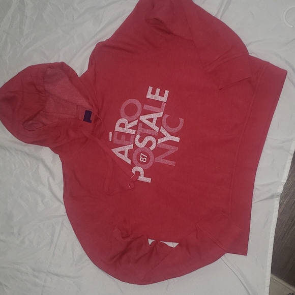 Hoodie red color  a`eropostale NYC. - Picture 2 of 7
